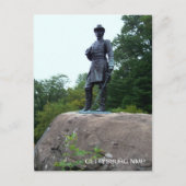 ALGEMENE WAARSCHUWING OP KLEINE RONDTOP BRIEFKAART (Voorkant)