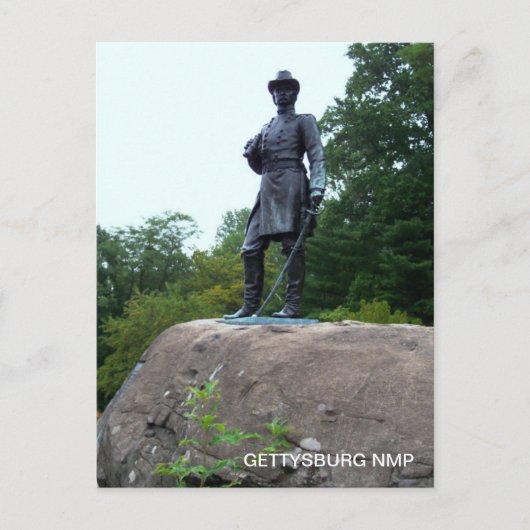 ALGEMENE WAARSCHUWING OP KLEINE RONDTOP BRIEFKAART (Voorkant)