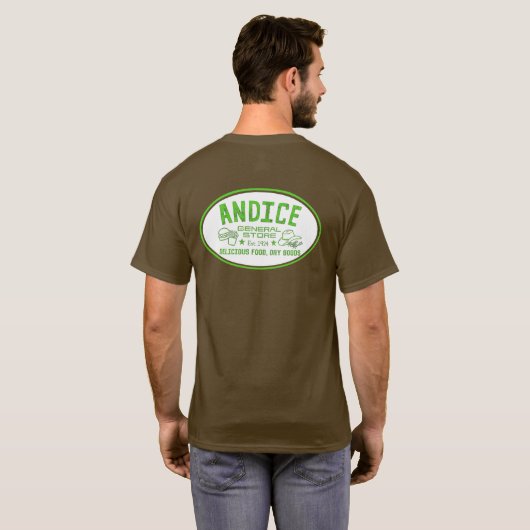 Algemene Winkel Andice T-shirt (Achterkant volledig)
