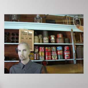 Algemene winkel poster