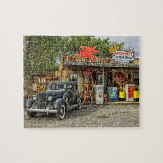 ALGEMENE WINKEL RETRO JIGSAW PUZZEL (Horizontaal)