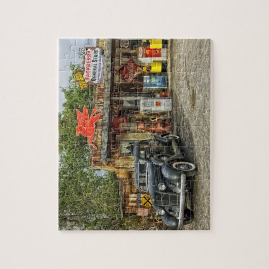 ALGEMENE WINKEL RETRO JIGSAW PUZZEL (Verticaal)