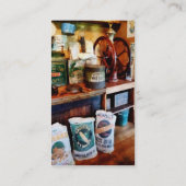 Algemene winkel visitekaartje (Achterkant)