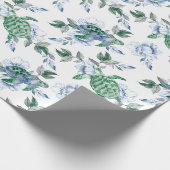 Algemene zeeschildpadden cadeaupapier (Hoek)