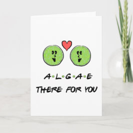 Algen daar voor u - de Kaart van de Valentijnsdag