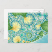 Algen - Fractal Briefkaart (Voorkant / Achterkant)