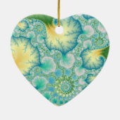 Algen - Fractal Keramisch Ornament (Achterkant)