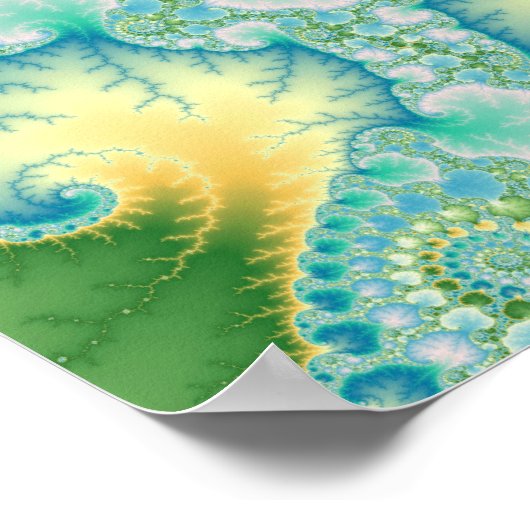 Algen - Fractal Poster (Hoek)