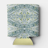 algen onder glas blikjeskoeler (Achterkant)