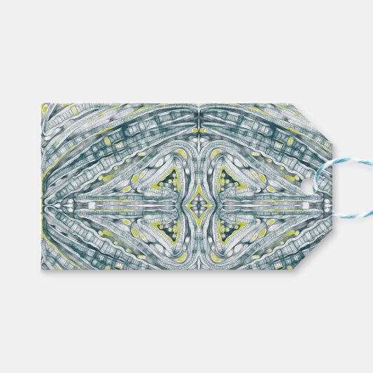 algen onder glas cadeaulabel (Voorkant (Horizontaal))