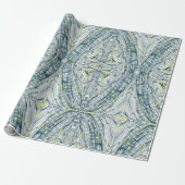 algen onder glas cadeaupapier (Uitgerold)