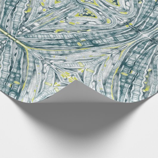 algen onder glas cadeaupapier (Hoek)