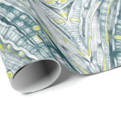 algen onder glas cadeaupapier (Rol Hoek)