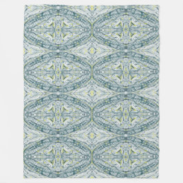 algen onder glas fleece deken