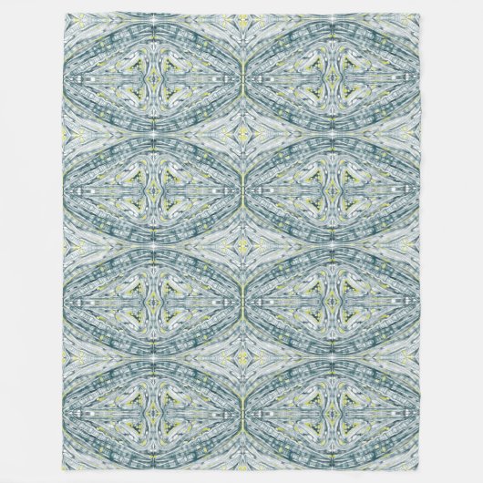 algen onder glas fleece deken (Voorkant)