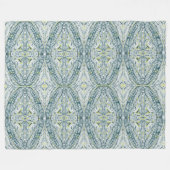 algen onder glas fleece deken (Voorkant (Horizontaal))