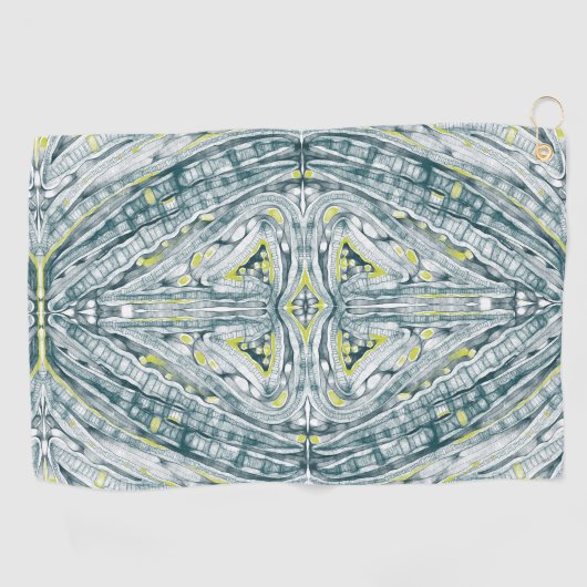 algen onder glas golfhanddoek (Horizontaal)