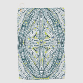 algen onder glas golfhanddoek