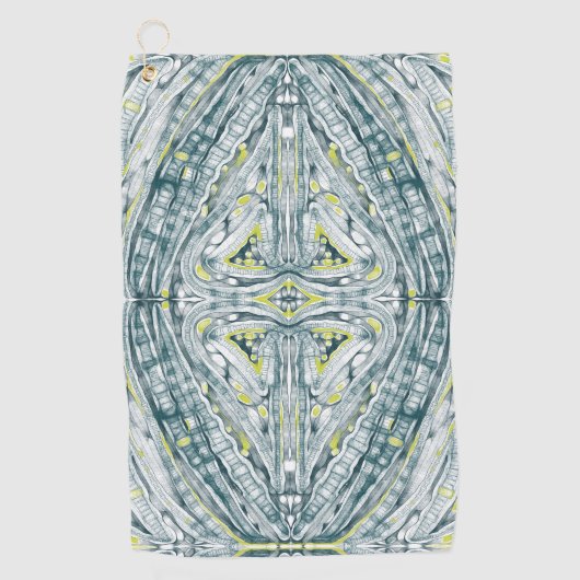 algen onder glas golfhanddoek (Voorkant)