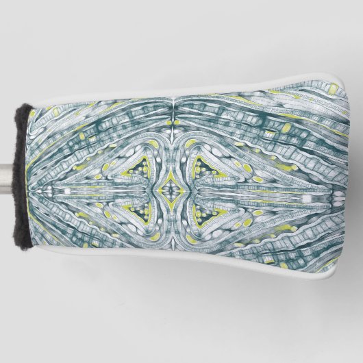 algen onder glas golfheadcover (Voorkant)