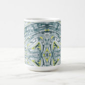 algen onder glas koffiemok (Center)