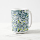 algen onder glas koffiemok (Voorkant rechts)