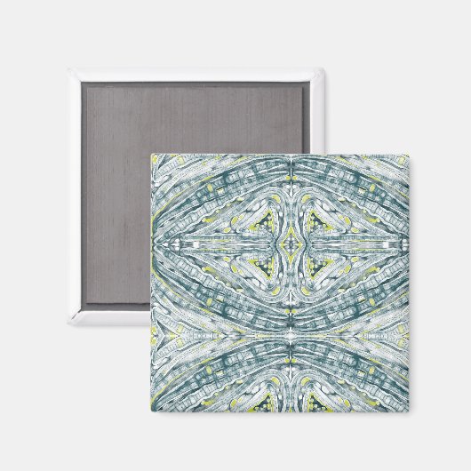 algen onder glas magneet (Voorkant / Achterkant)