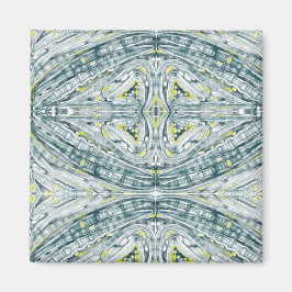 algen onder glas magneet