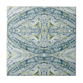 algen onder glas tegeltje