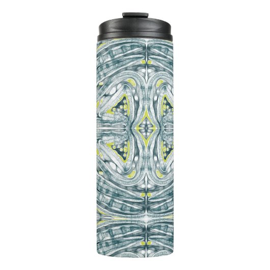 algen onder glas thermosbeker (Voorkant)