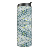 algen onder glas thermosbeker (Gedraaid links)