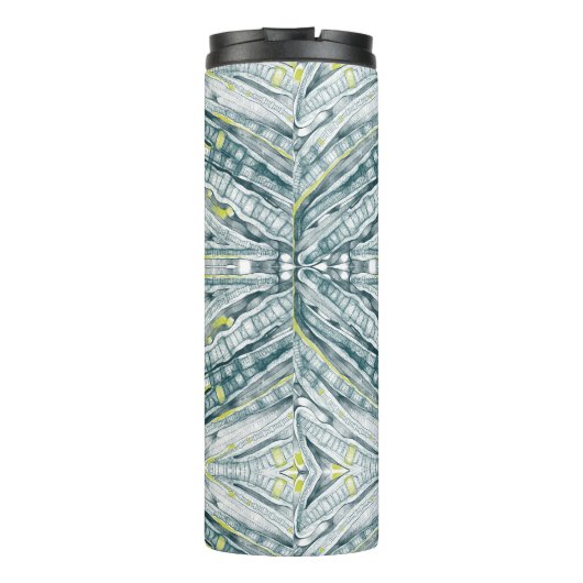 algen onder glas thermosbeker (Achterkant)