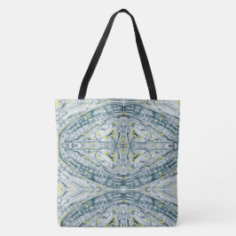 algen onder glas tote bag