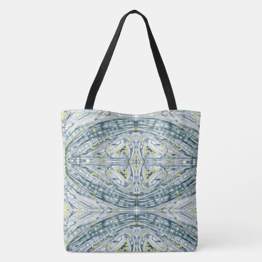 algen onder glas tote bag (Achterkant)
