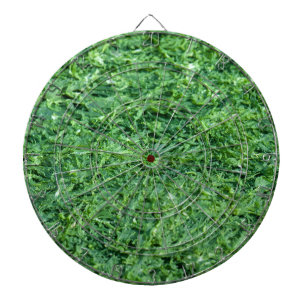 Algengroene achtergrond dartbord