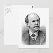 Alger ~ Horatio Author Writer Briefkaart (Voorkant / Achterkant)