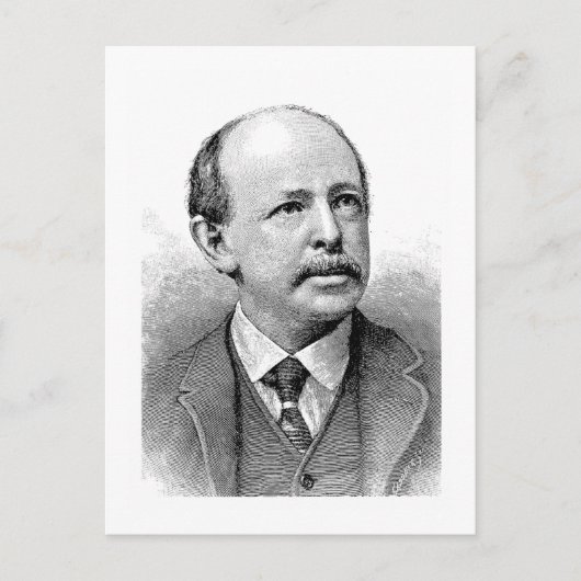 Alger ~ Horatio Author Writer Briefkaart (Voorkant)
