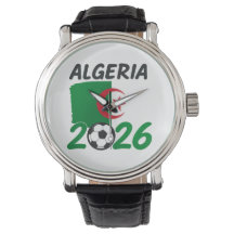 Algeria 2026 Soccer Fan Design with Crescent Star
