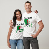 Algeria 2026 Soccer Fan Design with Crescent Star  T-shirt (Unisex)
