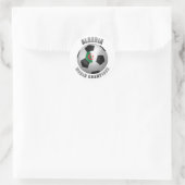 ALGERIA SOCCER CHAMPES RONDE STICKER (Tas)