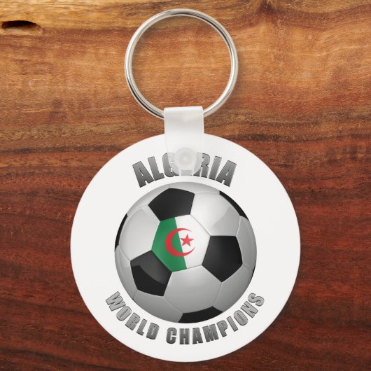 ALGERIA SOCCER CHAMPES SLEUTELHANGER (Voorkant)