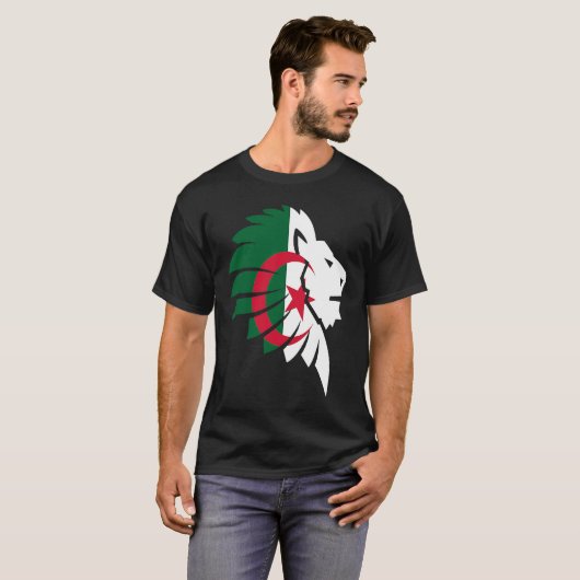 Algeria T-shirt (Voorkant volledig)