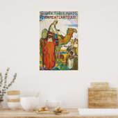 Algeria Tunisia Morocco Vintage Travel Poster (Keuken)