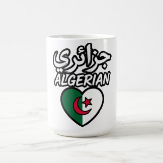 Algeriaanse Vlag Hart Koffiemok - Mok