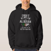 Algerian Flag Native Pride  Algeria Algerian Roots Hoodie (Voorkant)