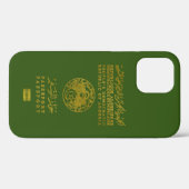 Algerian passport Case-Mate iPhone case (Achterkant (horizontaal))