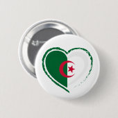 Algerian Pride - For real Algerians. Ronde Button 5,7 Cm (Voorkant /achterkant)