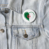 Algerian Pride - For real Algerians. Ronde Button 5,7 Cm (In situ)