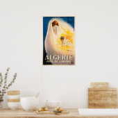 Algérie, pays de lumière, North Africa  Poster (Keuken)