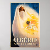 Algérie, pays de lumière, North Africa  Poster (Voorkant)